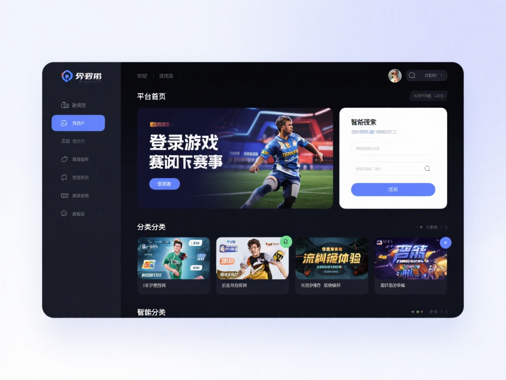 界面设计简洁且用户友好
平台首页采用清晰的分类布