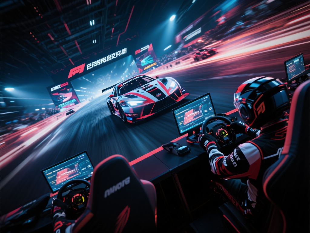 赛车与电竞的结合赋予了传统竞技一个新高度。从最初的