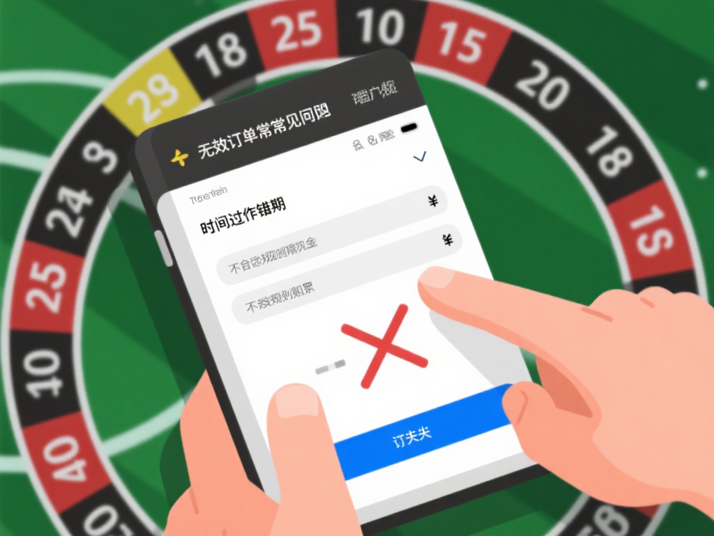 用户操作错误
用户在下单过程中的误操作也是无效订